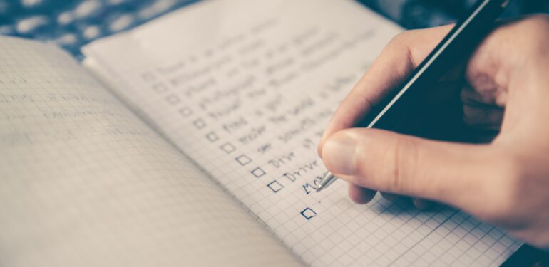 Checklist déménagement