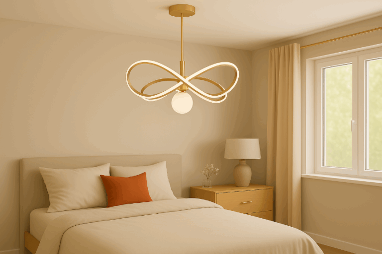 Lustre de chambre : l’allié d’une lumière douce et reposante