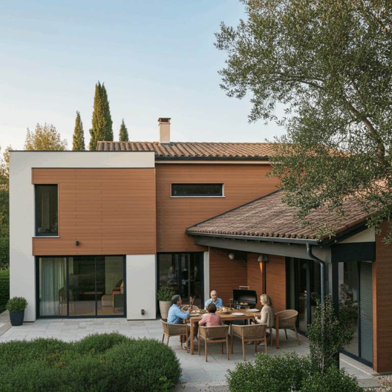 Bardage en bois composite : le revêtement écoresponsable de votre maison