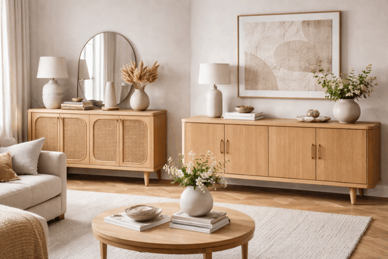 Le buffet et le bahut : pièces maîtresses de la décoration d’intérieur